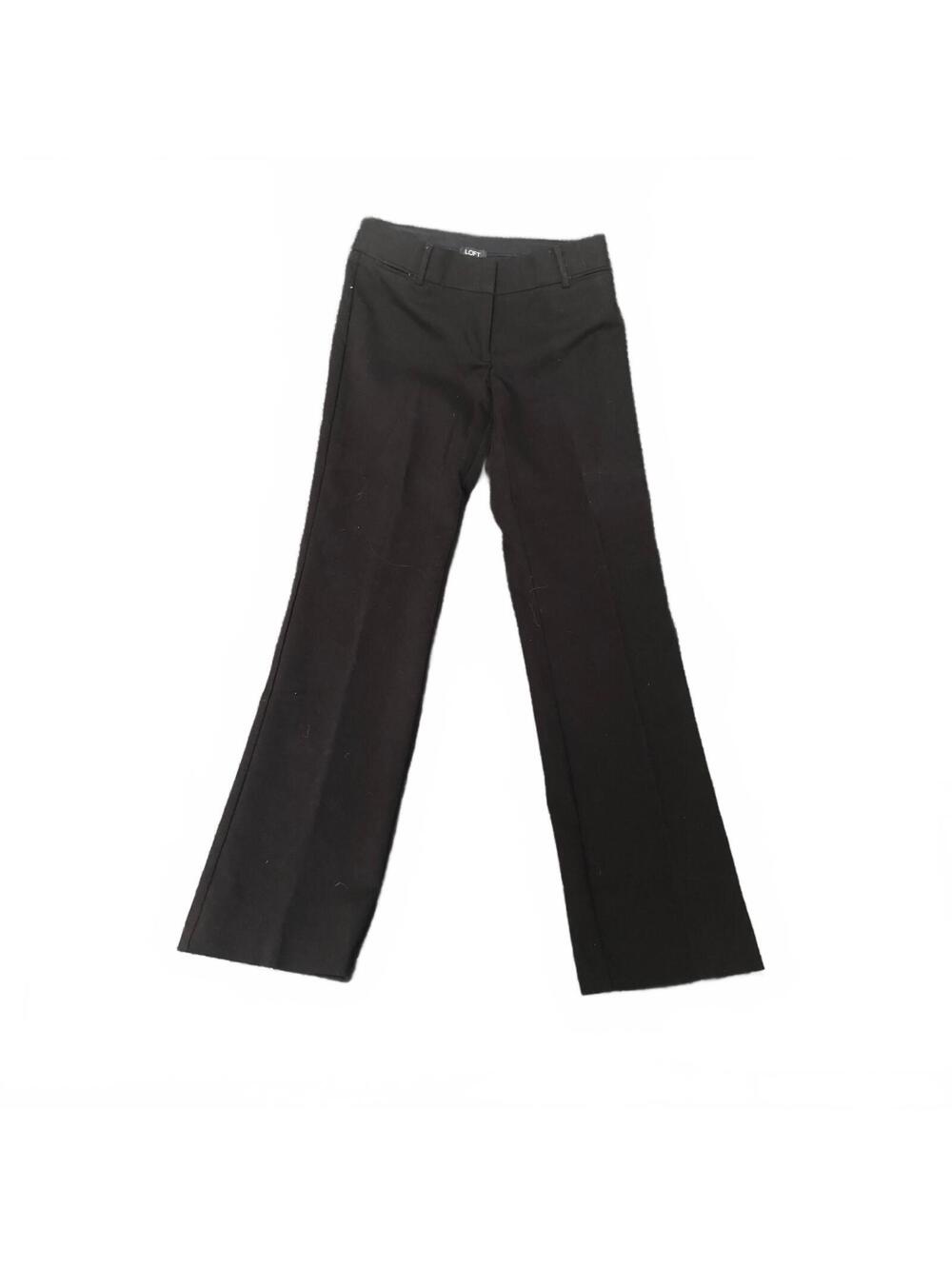 Ann Taylor LOFT Marisa Black Dress Pants Size 0